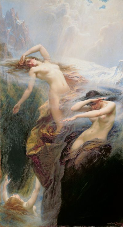 The Mountain Mists or, Clyties of the Mist, 1912 by Herbert James Draper